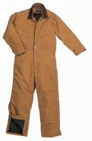 Walls Brown Duck Midweight Insulated Big And Tall Work Coverall