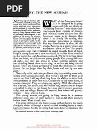 Machinery The New Messiah