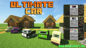 Ultimate car mod 1.17.1/1.16.5 download links: Minecraft Transport Mods For Version 1 16 5 1 15 2 1 12 2