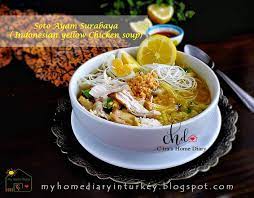 Soto Ayam Surabaya Indonesian Chicken Yellow Soup Surabaya Style In 2021 Indonesian Food Surabaya Food