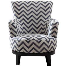 Unbranded Swivel Multi Color Accent Chair With Chevron Pattern 90012 27 The Home Depot Accent Chairs Pattern Accent Chair Chair