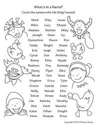 What S In A Name A Long Vowel Sound Search Long Vowel Sounds Vowel Sounds Phonics Words