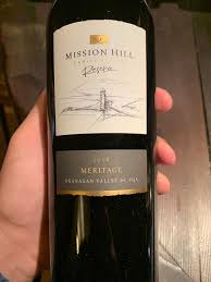 2018 Mission Hill Reserve Red Meritage Canada British Columbia Okanagan Valley Okanagan Valley Vqa Cellartracker