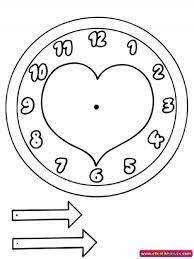 Saat Boyama Google Da Ara Saatler Boyama Sayfalari Kart Yapimi