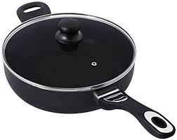 Aluminum Nonstick 11 Inch Jumbo Cooker Saute Pan Deep Https Www Amazon Com Dp B00vgz9xva Ref Cm Sw R Pi Dp U X Deep Frying Pan Best Grill Pan Nonstick