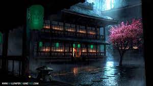 Anime gifs anime art arte 8 bits the garden of words japon illustration animation reference rain animation anime kunst aesthetic gif. 41 Anime Rain Wallpapers On Wallpapersafari