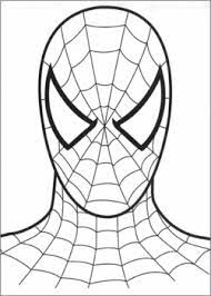 Spiderman Face Coloring Pages Spiderman Coloring Spiderman Face Spiderman