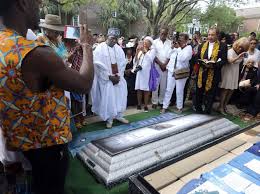 Tears and celebration mark Charleston reburial of skeletal remains of 36  people