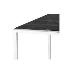 Key features information & materials downloads key features assembled sizes w x d x h (mm). Eicholtz 109565 Side Table Henley Nickel Finish Brown Marble Top Ideas4lighting