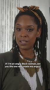 Jenny Salgado deconstructs and challenges the stereotype of the angry Black  woman., 🎥: The Myth of the Black Woman