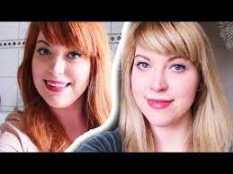 haare blondieren von rot zu blond ohne gelbstich orangestich rote haare blond farben haare blondieren haare blond farben