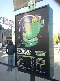 Sacramento Rivercats Minor League Beaseball Raley Stadium