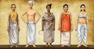 The mundum neryathum, consisting of two pieces of cloth, is the traditional clothing of women in kerala. From Thorthu To Shirts And Saris And Everything In Between Mundumania Kerala Dress Fashion Traditional Dress