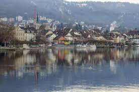 Zug ist ein deutschsprachiger kanton in der schweiz. Stadt Von Zug Die Schweiz Stockbild Bild Von Morgen 140925363