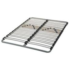Elegant 40 cadre de lit 120 190 images. 128 Sur Sommier Cadre A Lattes Doubles Lattes Reglables 160x200 Achat Prix Fnac