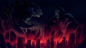Skull island (2017), godzilla (2014) and godzilla: Hd Wallpaper King Kong Vs Godzilla Artwork Wallpaper Flare