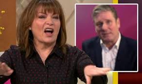 Sir keir starmer has been blasted by a furious pub landlord for 'failing' generations of labour party voters following a heated confrontation between the pair earlier on monday afternoon. Keir Starmer Baffles Lorraine Kelly As Interview Hit By Error No Need For It Tv Radio Showbiz Tv Express Co Uk