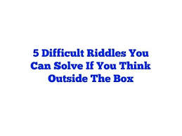 Pin On Best Riddles