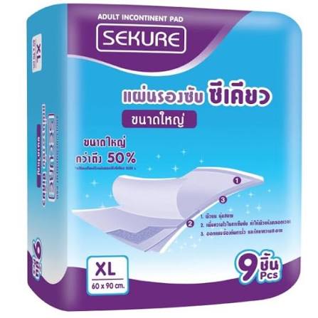 sekure แผ่นรองซับ