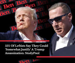 These attitudes are not fringe — they reflect an emergent assassination  culture, grounded in far-left authoritarianism and increasingly normalized  in digital discourse,” the report declares. https://bit.ly/4llWAW4