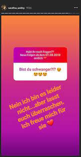 Sarafina wollny und ihr ehemann peter, 28… Growth In The Wollny Family Pregnant Daughter Of Five Months