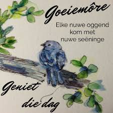 Goeiemore Goeie Nag Goeie More Afrikaans