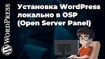 Как установить WordPress локально на компьютер, Установка WordPress 6.0 на OpenServer