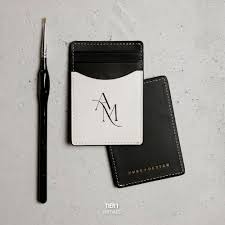 Custom Hand-Painted Card Holder