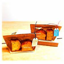 100均でパウンドケーキをラッピング ペコリ by ameba 手作り料理写真と簡単レシピでつながるコミュニティ ラッピング 手作り料理 お菓子 ラッピング