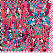 La Maison Des Carres Hermes Les Ailes De La Soie Silk Twill Scarf Hermes Scarf Silk Scarf Design