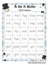 Four In A Row Winter Themed Freebie Make Take Teach Ccvc Words Cvcc Words Ccvc