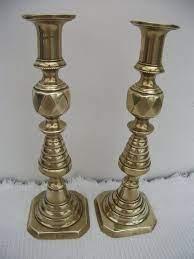 Shop ebay for great deals on brass candle holder. We Have A Large Collection Of Antique Brass Candle Sticks In Wide Variety Of Styles Including Several Like The Pa Brass Candle Brass Candlesticks Candlesticks