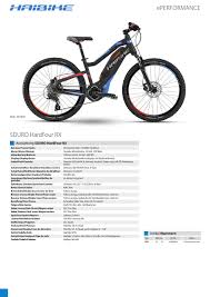 Haibike Sduro Ebike 2016 Datasheet By Ebikeshop Hu Issuu