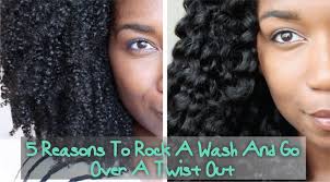 5 Reasons To Rock A Wash And Go Over A Twist Out Natural Hair Styles Natural Hair Care Tips Wash And Go