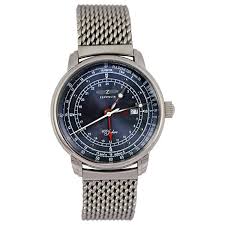 Uhren mit milanaise armband sind gerade im sommer sehr beliebt. Zeppelin Herren Flieger Uhr 100 Jahre Mit Milanaise Armband 7646m 3 Zeppelin Fliegeruhren Uhr