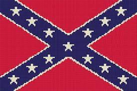 Flags counted cross stitch patterns to print online, thousands of designs to choose from. Ann Logan 10 Free Patterns Online Rebel Flag 3440