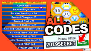 This is a quick and easy way to gain up some currency which will have you leveling up faster and earning additional upgrades for your character and your pet bees! 50 Roblox Bee Swarm Simulator Codes 11 August 2021 R6nationals