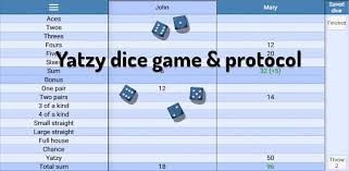Yatzy Protocol Game Apps Bei Google Play