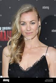 Yvonne strahovski hi-res stock photography and images