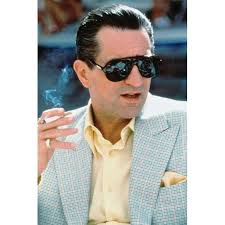 Sticker robert de niro smoking al capone mafia gangster movie untouchables painting brown. Robert De Niro In Casino 24x36 Poster Iconic In Shades Walmart Com Walmart Com