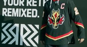 Matthew tkachuk calgary flames unsigned alternate jersey skating 8 x 10 photo. Flames Bring Back Flaming Horse As Nhl Unveils Reverse Retro Alternate Jerseys 660 News