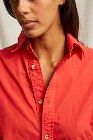 Perfect White Tee James Poplin Cotton Button Down