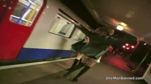 Public flashing at the london underground. Daring British Teens Flashing In London Pornmega Com
