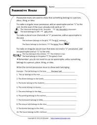 Possessive Pronouns Worksheet 3rd Grade Possessive Nouns In 2020 Possessive Nouns Possessive Nouns Worksheets Nouns Worksheet