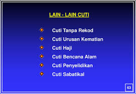 Borang ctr & 3c (cuti tanpa rekod). Aspek Aspek Perkhidmatan Ppt Download