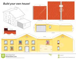 Paper Model House Yellow Download From Over 54 Million High Quality Stock Photos Images Vectors Sig Paper Models House Paper House Template House Template