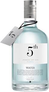 Gin 5th Water Floral London Dry Water Www Liquorlist Com The Marketplace For Adults With Taste Liquorlistcom Liqu Gin Bottle Design Bottle Packaging