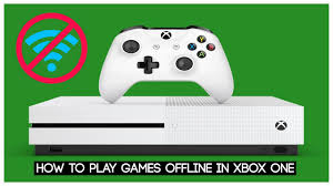 How To Play Games Offline On Your Xbox One Youtube