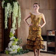 Dress pesta batik kombinasi brokat. Mini Dress Batik Modern Kombinasi Brokat Grosir Batik Solo Terkini