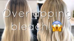 Of course, if you go down that path, it might be years before your natural hair color is any significant length. How To Safely Overlap Bleach Onto Blonde Hair Beauty School Series Youtube